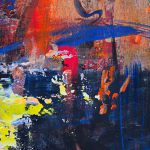 Oglinzile trecutului I – pictură în acrilic, artistă Cristina Marian – Cristina Marian – O Galerie de Artă