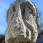 Dac – sculptură în piatră, artist Liviu Bumbu – Liviu Bumbu – O Galerie de Artă
