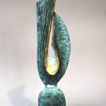 Dancing Queen – sculptură în lut ars patinat, artist Petru Leahu – Petru Leahu – O Galerie de Artă