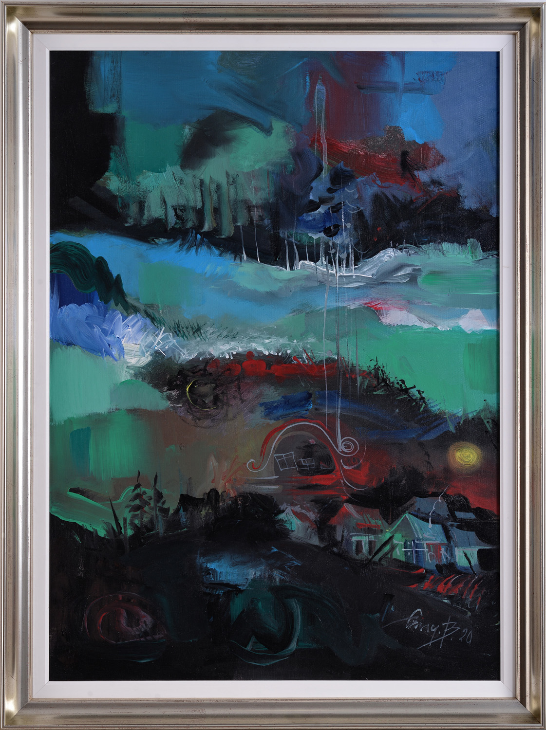 Dimineața1 – pictură în acrilic, artist Emanuel Bumbu – Emanuel Bumbu – O Galerie de Artă