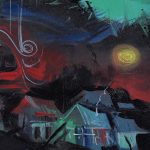 Dimineața1 – pictură în acrilic, artist Emanuel Bumbu – Emanuel Bumbu – O Galerie de Artă