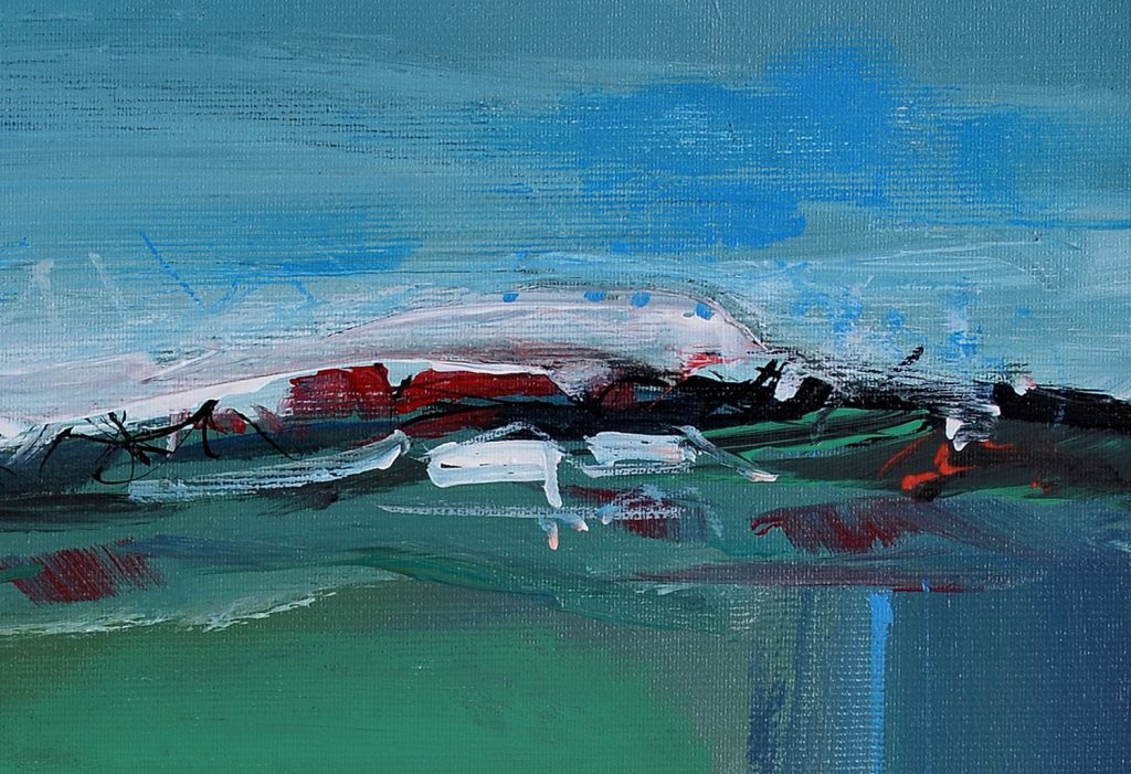 Dimineața 2 – pictură în acrilic, artist Emanuel Bumbu – Emanuel Bumbu – O Galerie de Artă