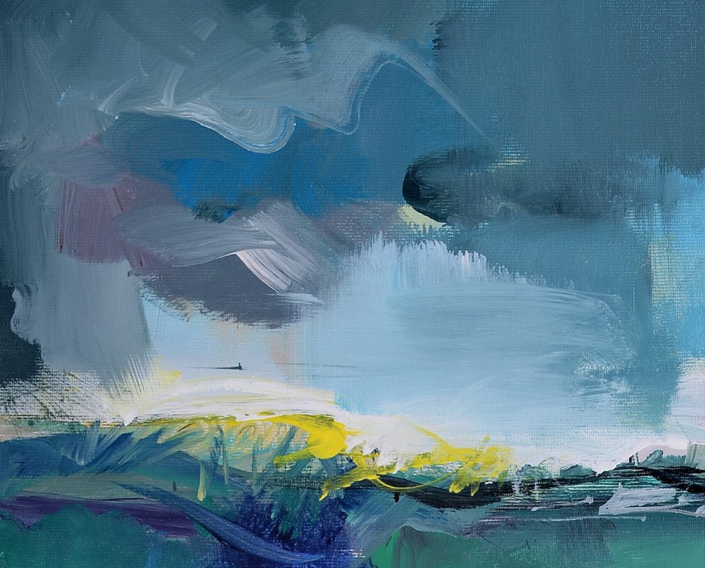 Dimineața 3 – pictură în acrilic, artist Emanuel Bumbu – Emanuel Bumbu – O Galerie de Artă