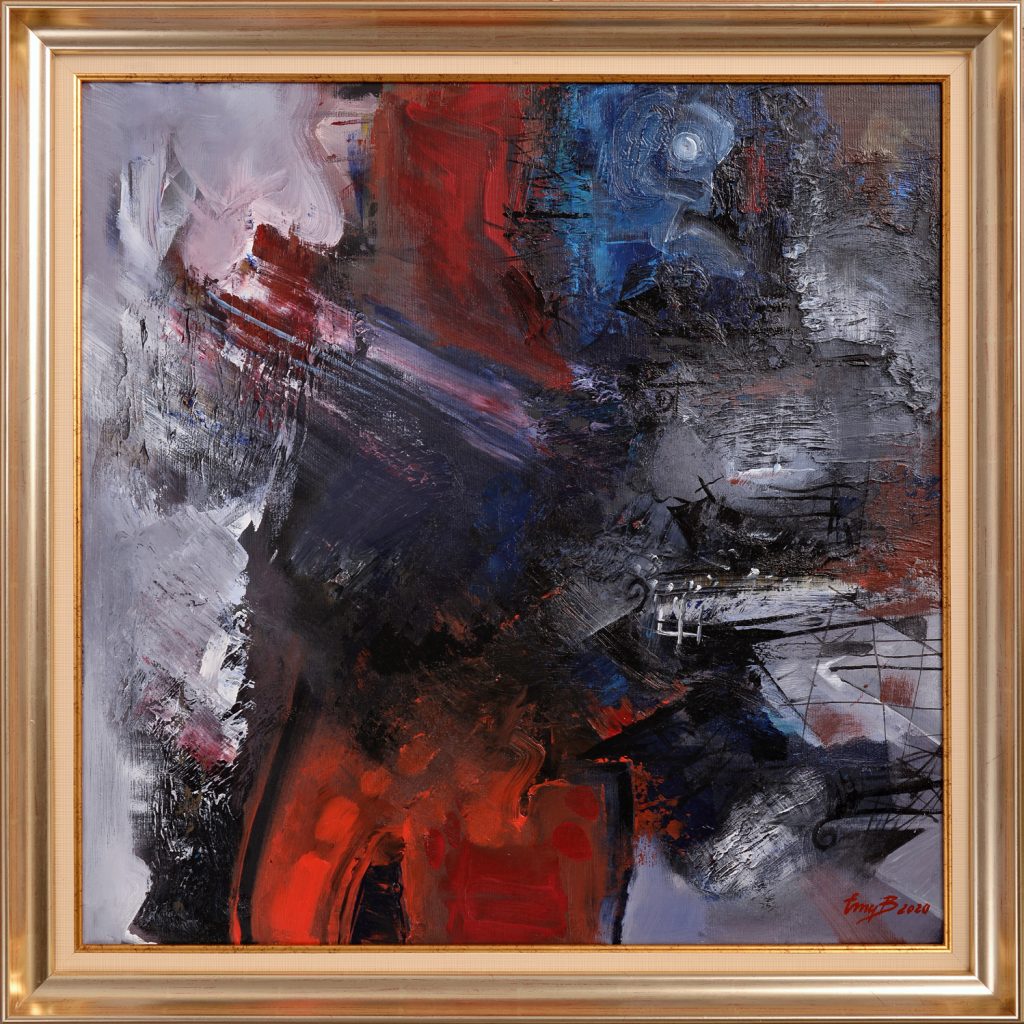 Dorința – pictură în acrilic, artist Emanuel Bumbu – Emanuel Bumbu – O Galerie de Artă