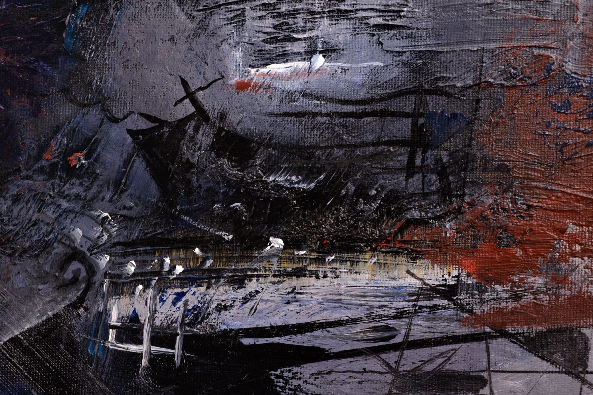 Dorința – pictură în acrilic, artist Emanuel Bumbu – Emanuel Bumbu – O Galerie de Artă