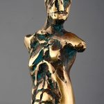 Eva – sculptură în bronz, artist Liviu Bumbu – Liviu Bumbu – O Galerie de Artă