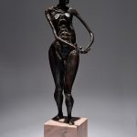 Eva II – sculptură în bronz, artist Liviu Bumbu – Liviu Bumbu – O Galerie de Artă
