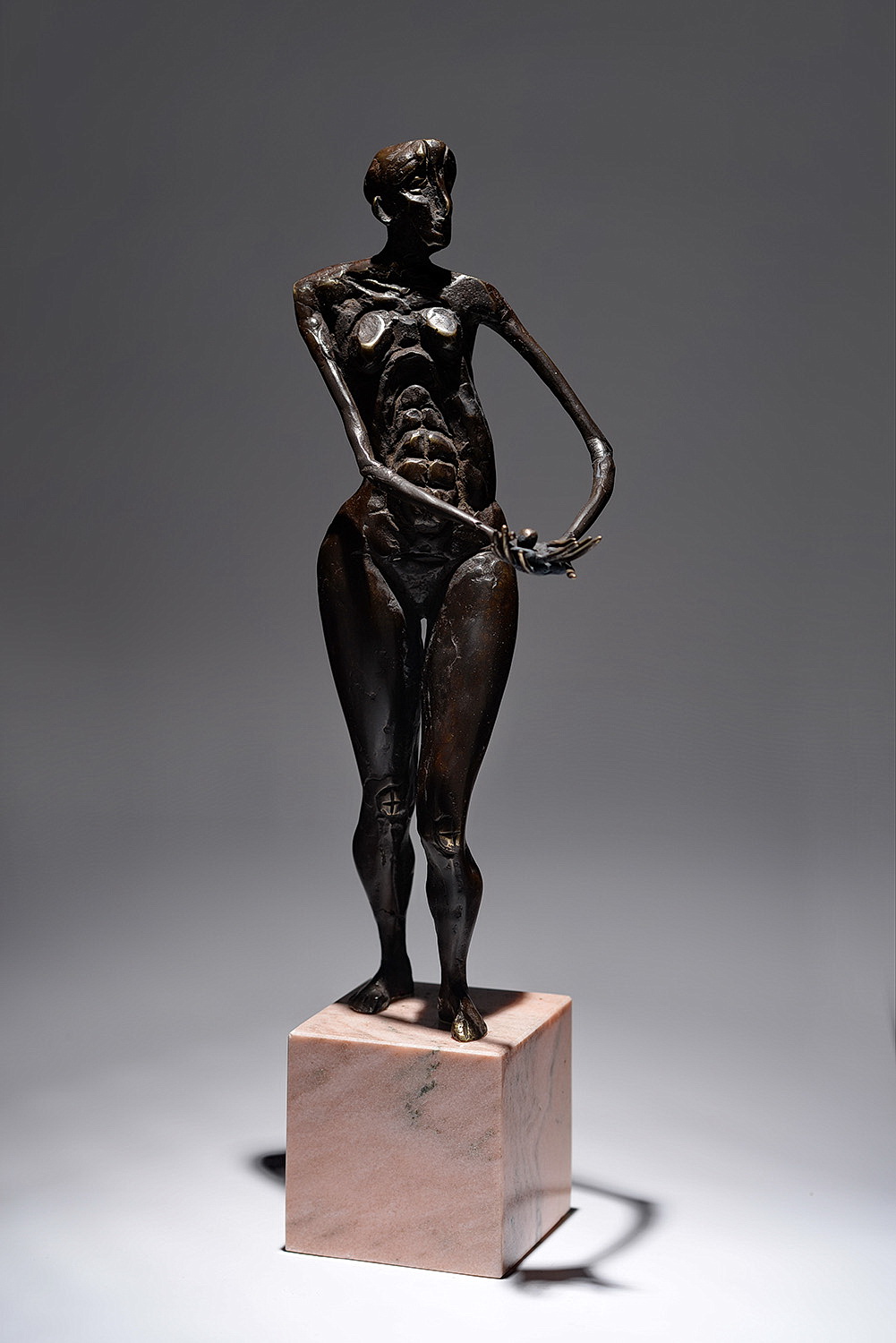 Eva II – sculptură în bronz, artist Liviu Bumbu – Liviu Bumbu – O Galerie de Artă