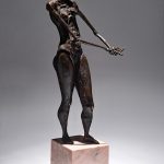 Eva II – sculptură în bronz, artist Liviu Bumbu – Liviu Bumbu – O Galerie de Artă