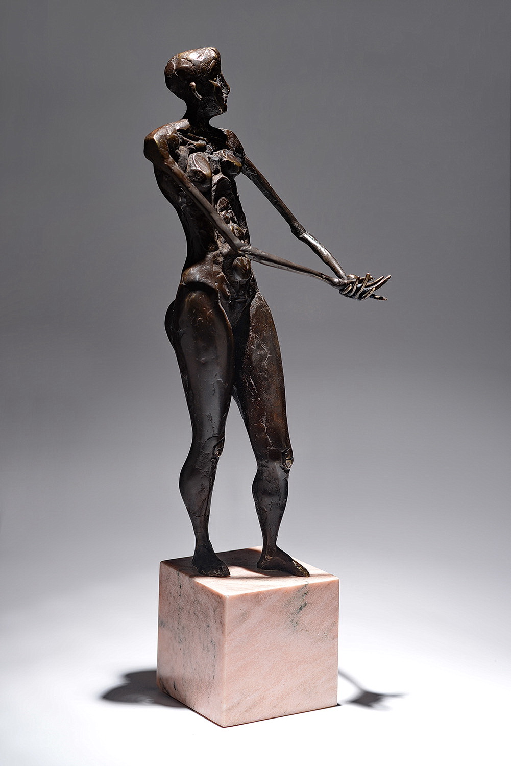 Eva II – sculptură în bronz, artist Liviu Bumbu – Liviu Bumbu – O Galerie de Artă