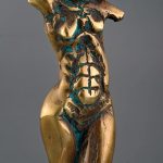 Eva – sculptură în bronz, artist Liviu Bumbu – Liviu Bumbu – O Galerie de Artă