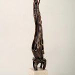 Evanghelist I – sculptură în bronz, artist Liviu Bumbu – Liviu Bumbu – O Galerie de Artă
