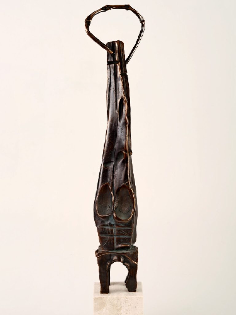 Evanghelist II – sculptură în bronz, artist Liviu Bumbu – Liviu Bumbu – O Galerie de Artă