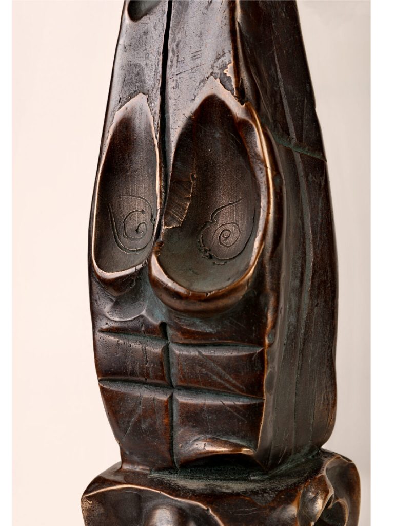 Evanghelist II – sculptură în bronz, artist Liviu Bumbu – Liviu Bumbu – O Galerie de Artă