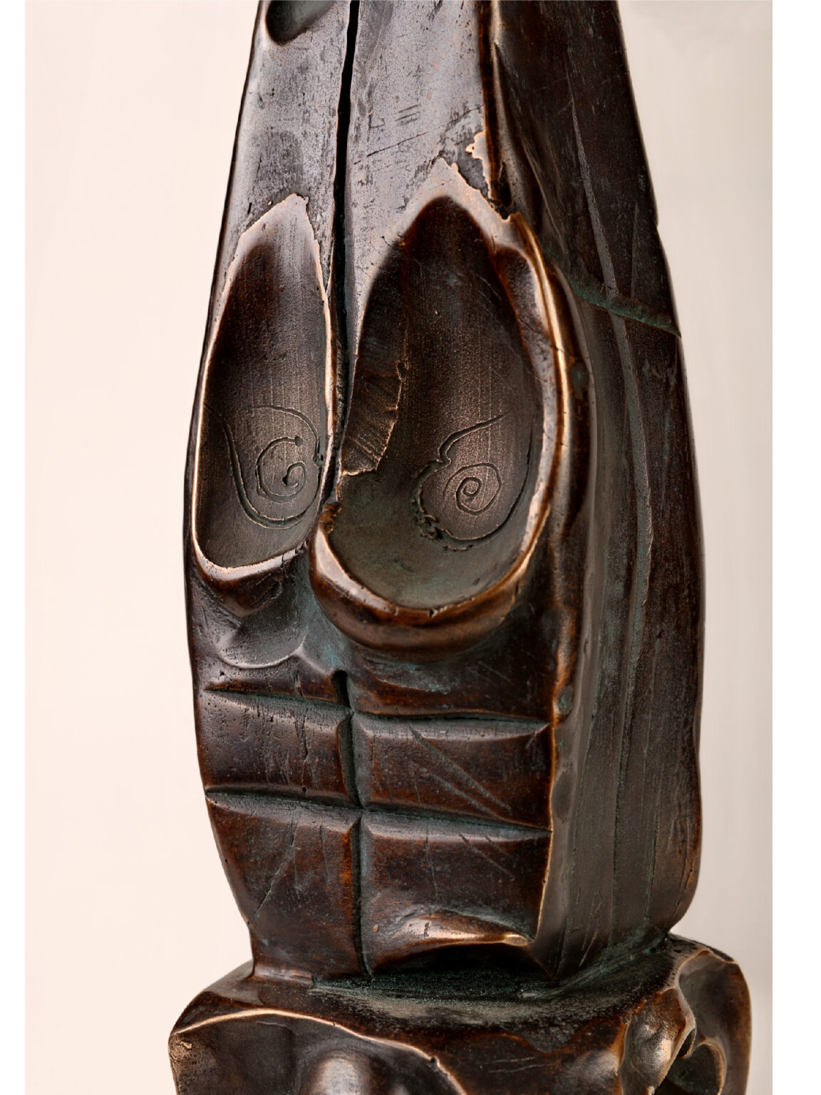 Evanghelist II – sculptură în bronz, artist Liviu Bumbu – Liviu Bumbu – O Galerie de Artă