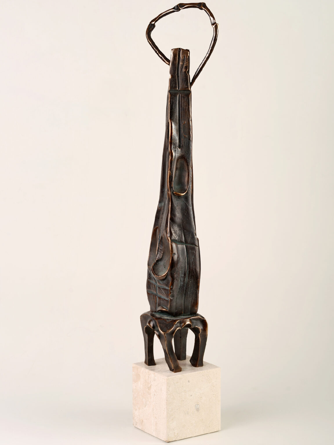 Evanghelist II – sculptură în bronz, artist Liviu Bumbu – Liviu Bumbu – O Galerie de Artă