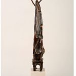 Evanghelist III – sculptură în bronz, artist Liviu Bumbu – Liviu Bumbu – O Galerie de Artă