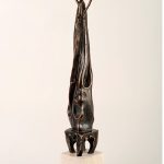 Evanghelist III – sculptură în bronz, artist Liviu Bumbu – Liviu Bumbu – O Galerie de Artă