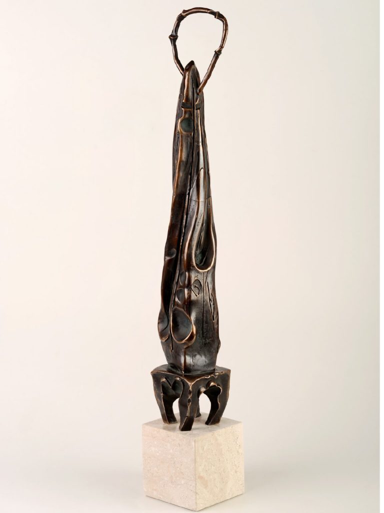 Evanghelist III – sculptură în bronz, artist Liviu Bumbu – Liviu Bumbu – O Galerie de Artă