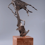 Zmeu – sculptură în bronz, artist Liviu Bumbu – Liviu Bumbu – O Galerie de Artă
