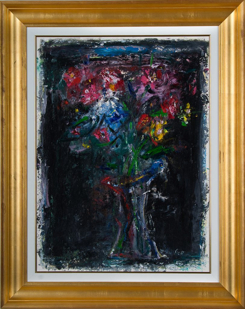 Florile răului II (Charles Baudelaire) – pictură în ulei, artist Iurie Cojocaru – Iurie Cojocaru – O Galerie de Artă