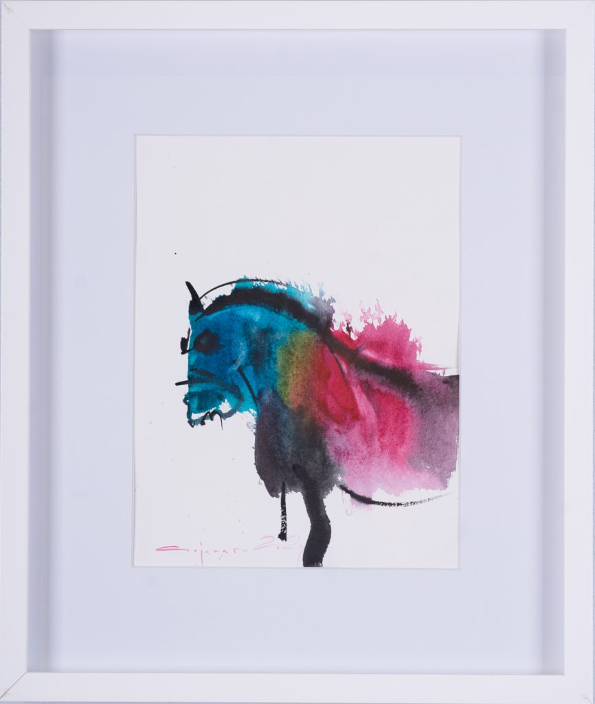 Fortza – pictură în ulei, artist Iurie Cojocaru – Iurie Cojocaru – O Galerie de Artă