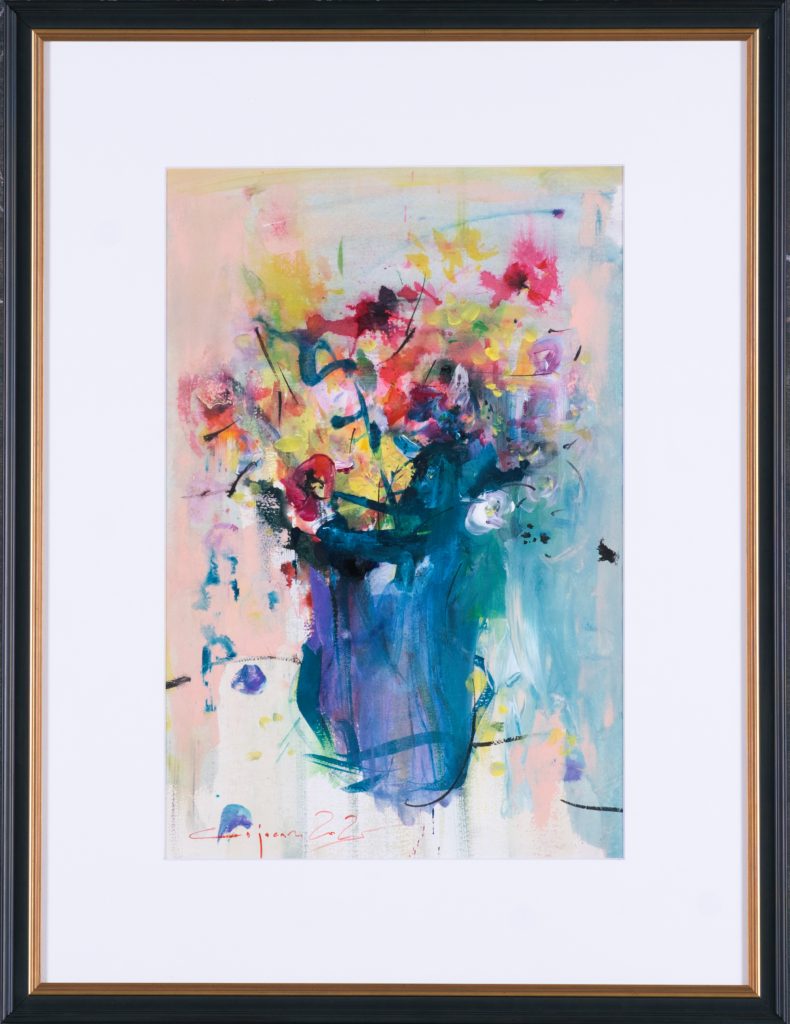 Fragil dar intens – acuarelă, artist Iurie Cojocaru – Iurie Cojocaru – O Galerie de Artă