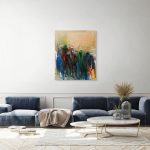 Frecvențe cromatice din peisajul transilvan II – pictură în ulei, artist Iurie Cojocaru – Iurie Cojocaru – O Galerie de Artă