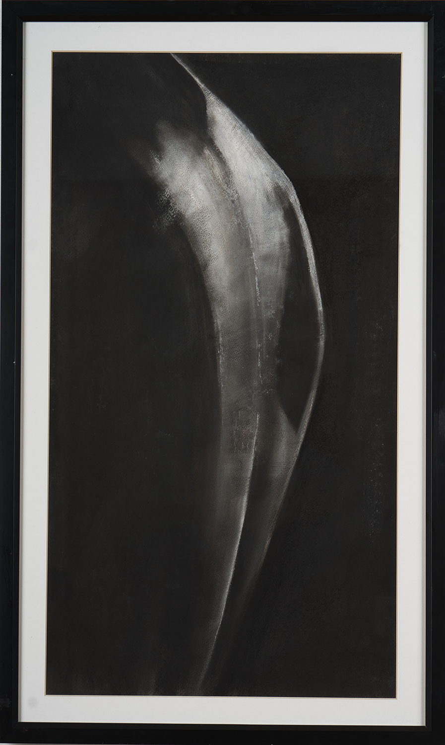 Iceberg – cărbune ,pastel pe hârtie, artistă Edmona – Edmona – O Galerie de Artă