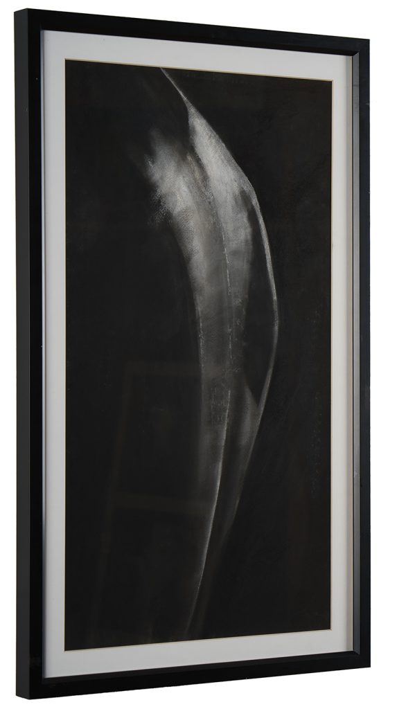 Iceberg – cărbune ,pastel pe hârtie, artistă Edmona – Edmona – O Galerie de Artă