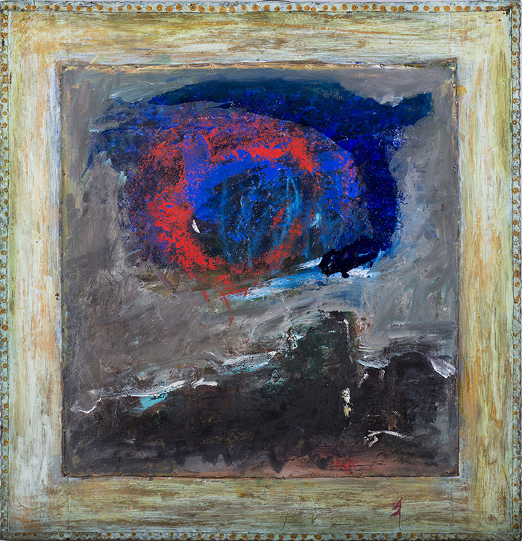 Peisaj metafizic – pictură în ulei, artist Iurie Cojocaru – Iurie Cojocaru – O Galerie de Artă