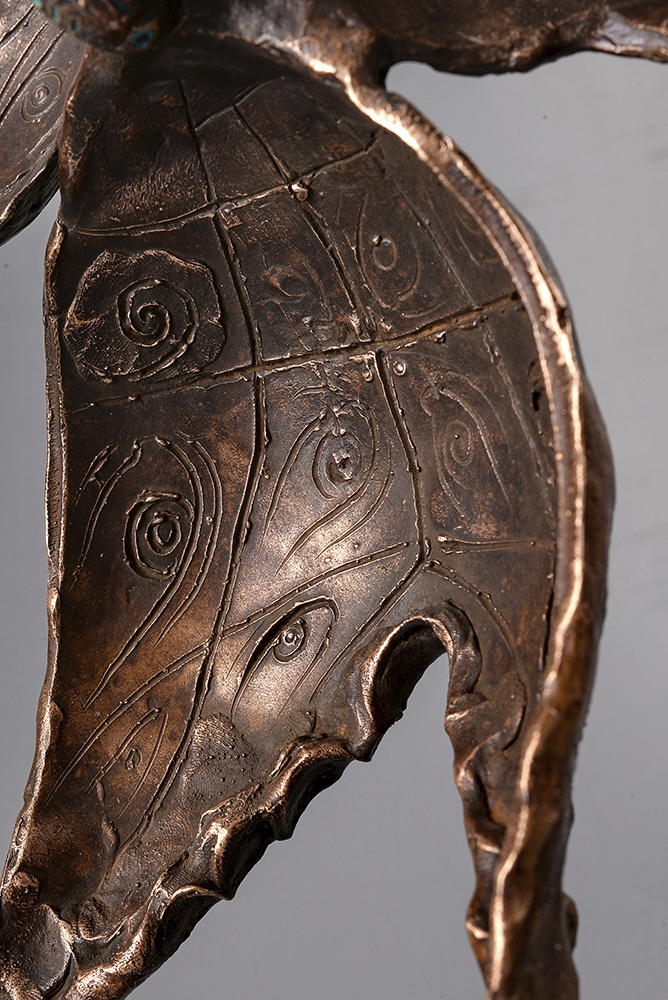 Rugăciune – sculptură, artist Liviu Bumbu – Liviu Bumbu – O Galerie de Artă