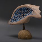 Pește III – sculptură în piatră, artist Liviu Bumbu – Liviu Bumbu – O Galerie de Artă