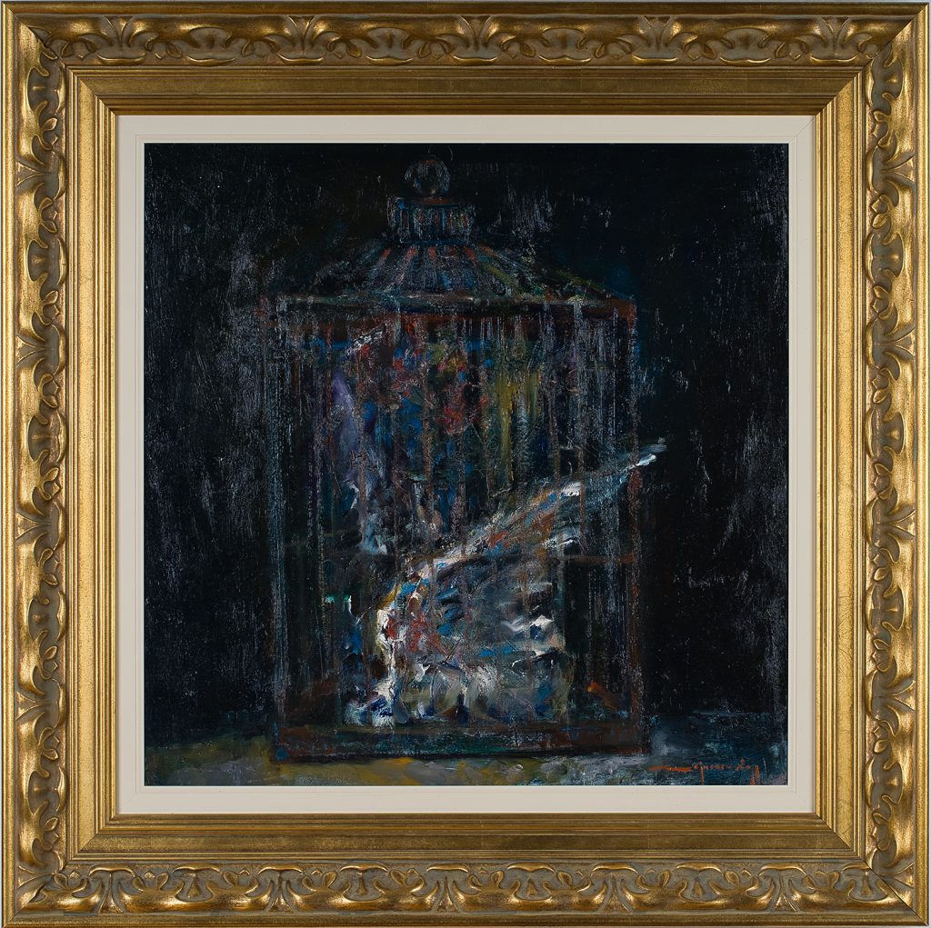 Aripă frântă – pictură în ulei, artist Iurie Cojocaru – Iurie Cojocaru – O Galerie de Artă