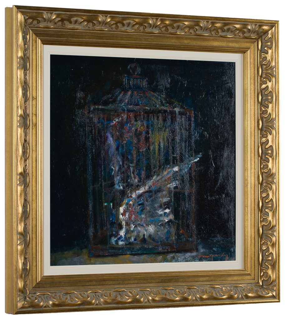 Aripă frântă – pictură în ulei, artist Iurie Cojocaru – Iurie Cojocaru – O Galerie de Artă