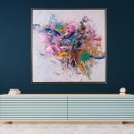 Conexiuni cosmologice atemporale – pictură în ulei, artist Iurie Cojocaru – Iurie Cojocaru – O Galerie de Artă
