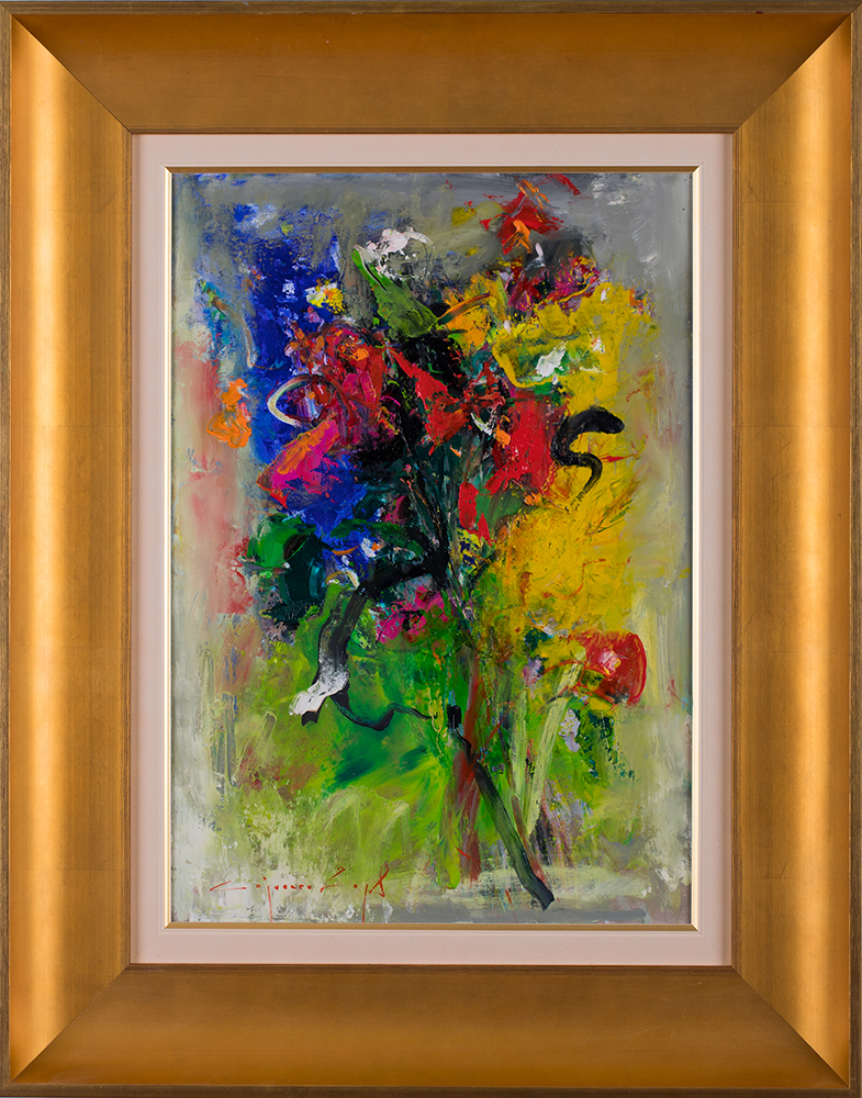 Simfonia culorilor – pictură în ulei, artist Iurie Cojocaru – Iurie Cojocaru – O Galerie de Artă