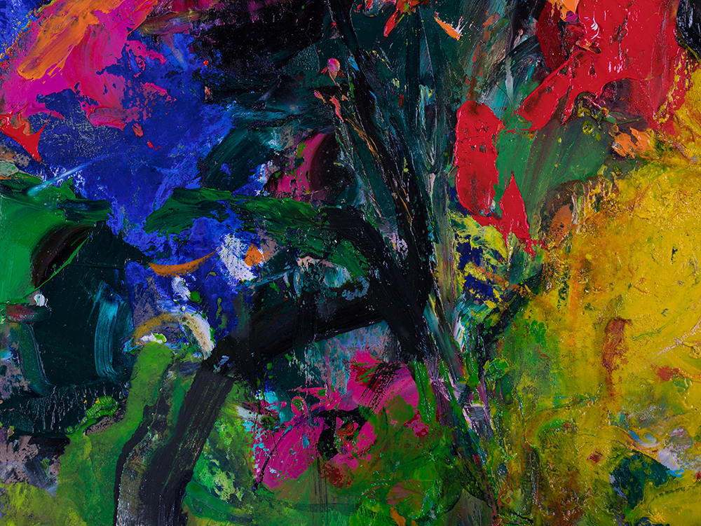 Simfonia culorilor – pictură în ulei, artist Iurie Cojocaru – Iurie Cojocaru – O Galerie de Artă
