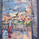 Ea – pictură în ulei, artistă Cristina Marian – Cristina Marian – O Galerie de Artă