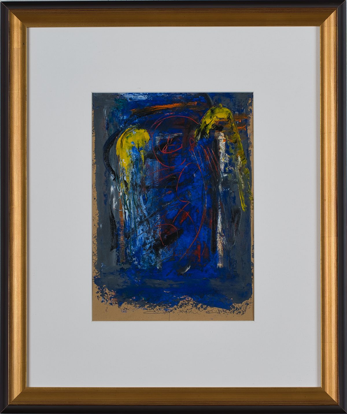 Trup înaripat II – pictură în ulei, artist Iurie Cojocaru – Iurie Cojocaru – O Galerie de Artă