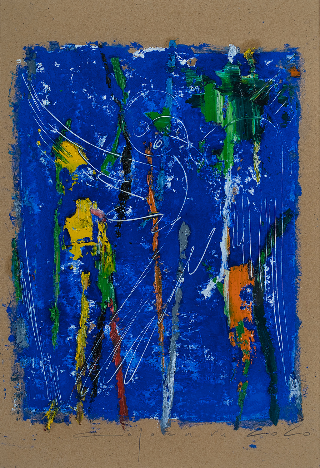 Vis cu înger – pictură în ulei, artist Iurie Cojocaru – Iurie Cojocaru – O Galerie de Artă