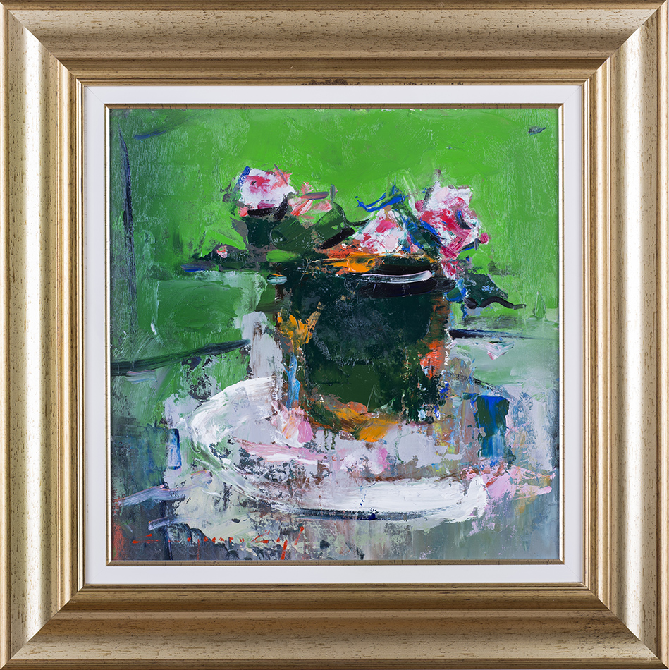 Viorele II – pictură în ulei, artist Iurie Cojocaru – Iurie Cojocaru – O Galerie de Artă