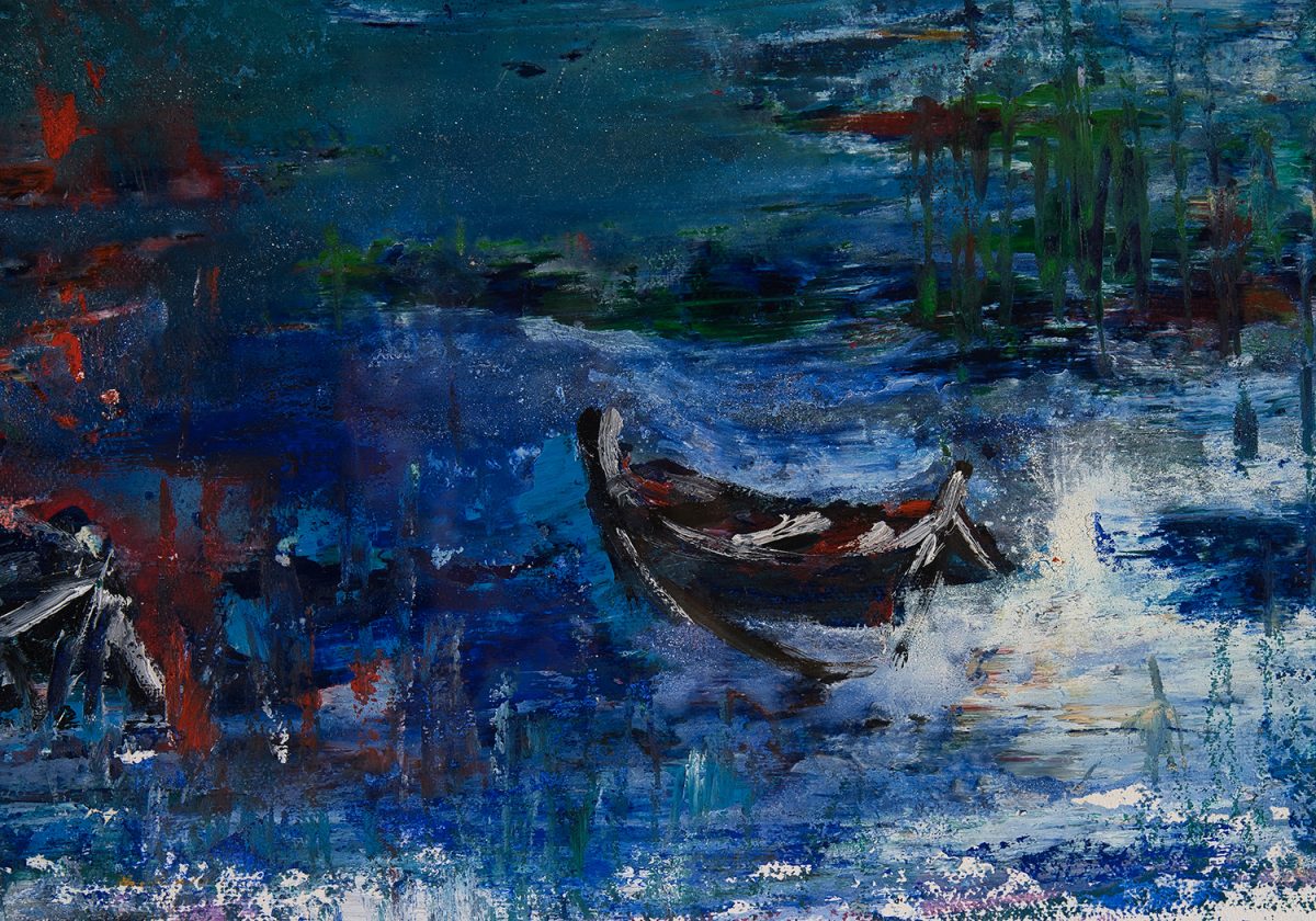 Dialog I – pictură în ulei, artist Iurie Cojocaru – Iurie Cojocaru – O Galerie de Artă