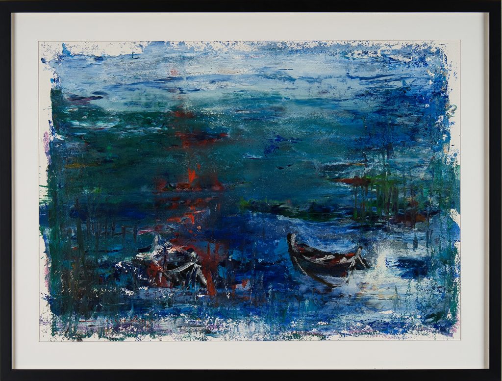 Dialog I – pictură în ulei, artist Iurie Cojocaru – Iurie Cojocaru – O Galerie de Artă