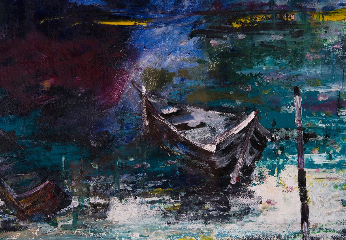 Dialog II – pictură în ulei, artist Iurie Cojocaru – Iurie Cojocaru – O Galerie de Artă