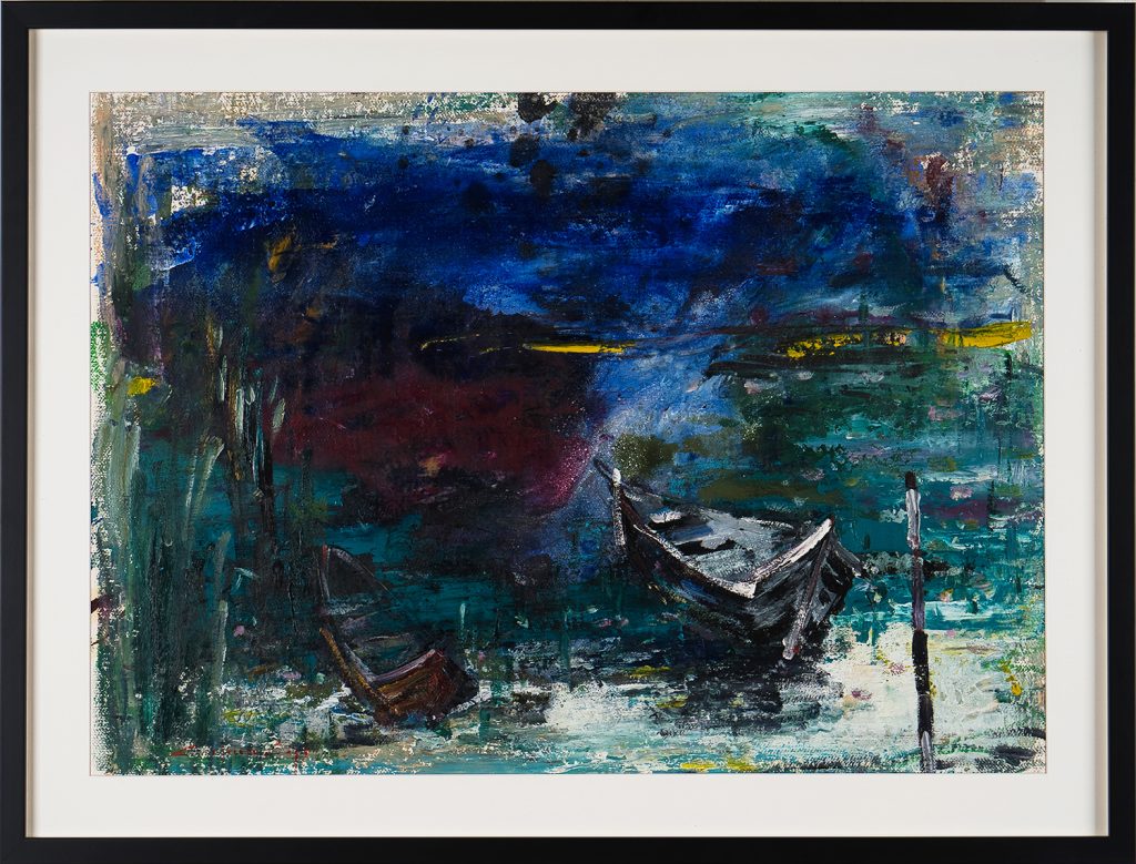 Dialog II – pictură în ulei, artist Iurie Cojocaru – Iurie Cojocaru – O Galerie de Artă