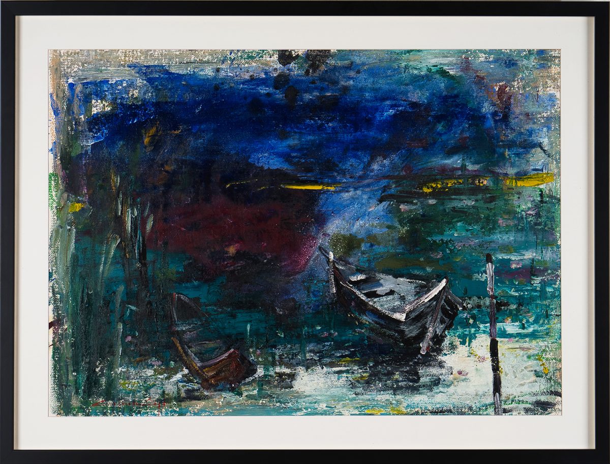 Dialog II – pictură în ulei, artist Iurie Cojocaru – Iurie Cojocaru – O Galerie de Artă