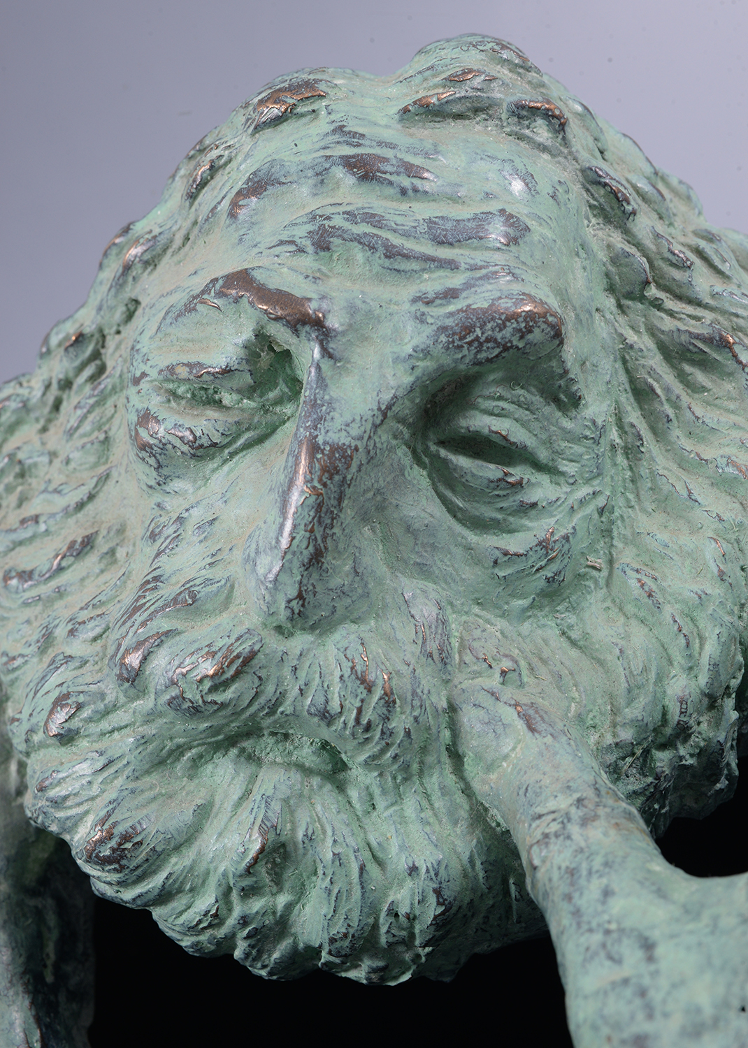 Ecleziastul – sculptură în bronz, artist Valentin Dodică – Valentin Dodică – O Galerie de Artă