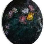 Flori în cerc I – pictură în ulei, artist Iurie Cojocaru – Iurie Cojocaru – O Galerie de Artă