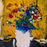 Florile mele – pictură în ulei, artist Iurie Cojocaru – Iurie Cojocaru – O Galerie de Artă